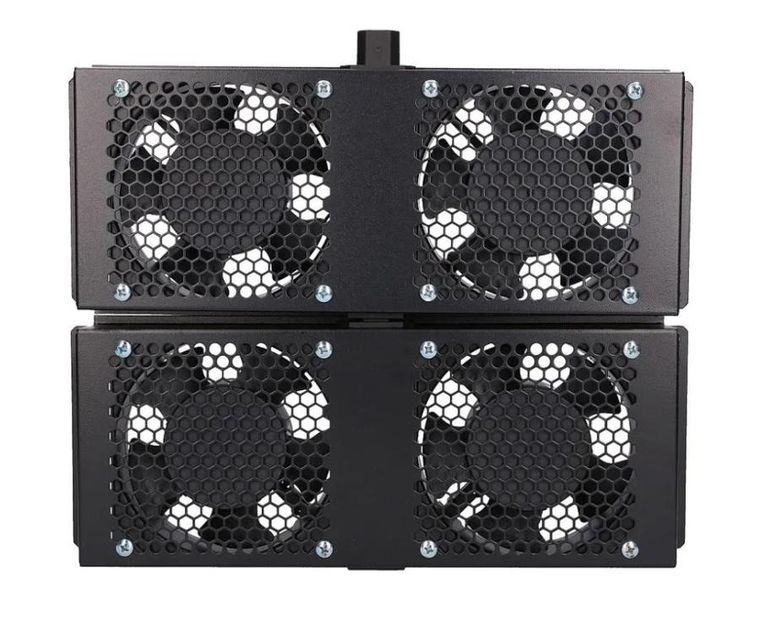 Extralink, panel wentylacyjny do szafek stojących, 4-230v