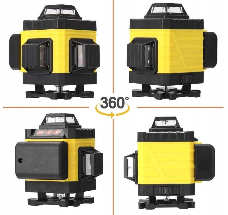 Extralink, poziomica laserowa, krzyżowa, płaszczyznowa, laser 4D