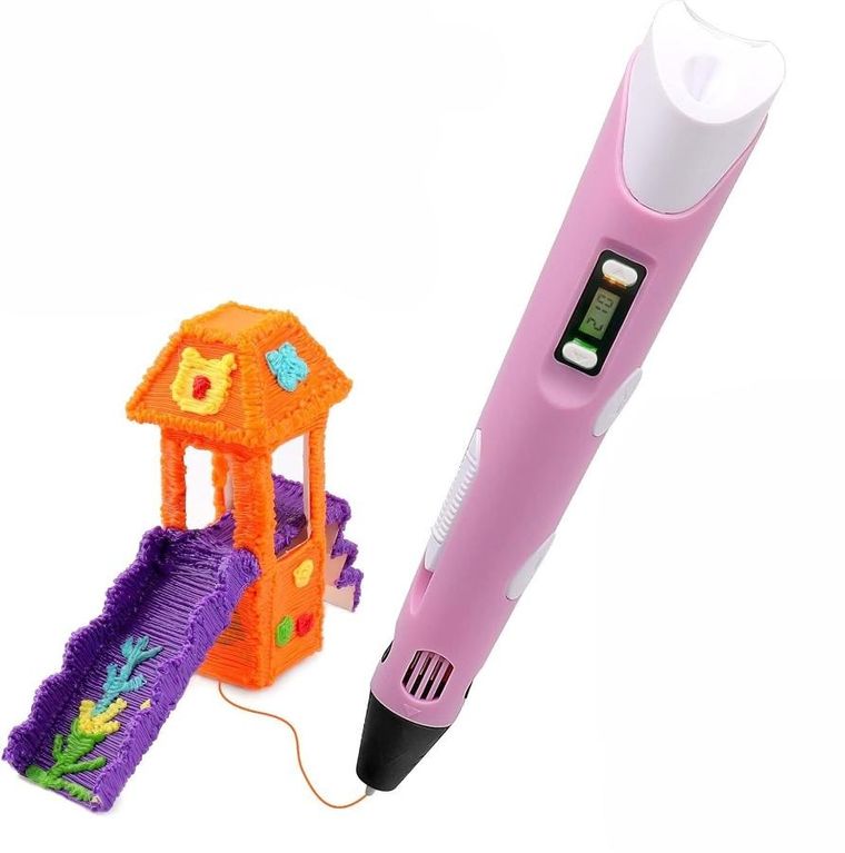 Extralink, SmartLife 3D Pen, długopis 3D, różowy
