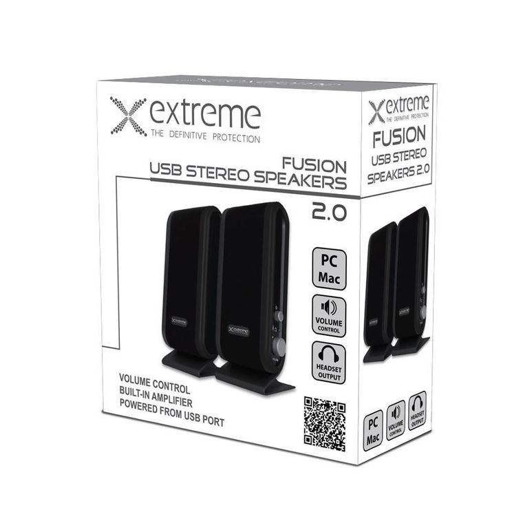 Extreme, głośniki 2.0 USB Fusion Xp102