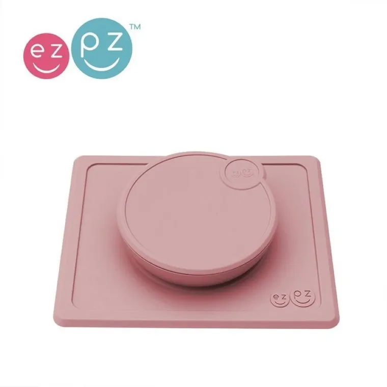 EZPZ, Mini Bowl, pokrywka do miseczki, pastelowy róż