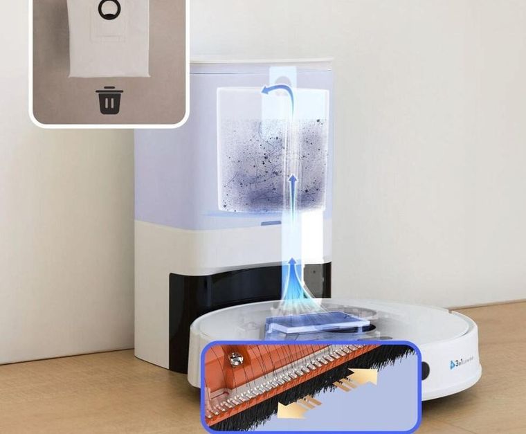 Ezviz, RE5S Plus, robot sprzątający