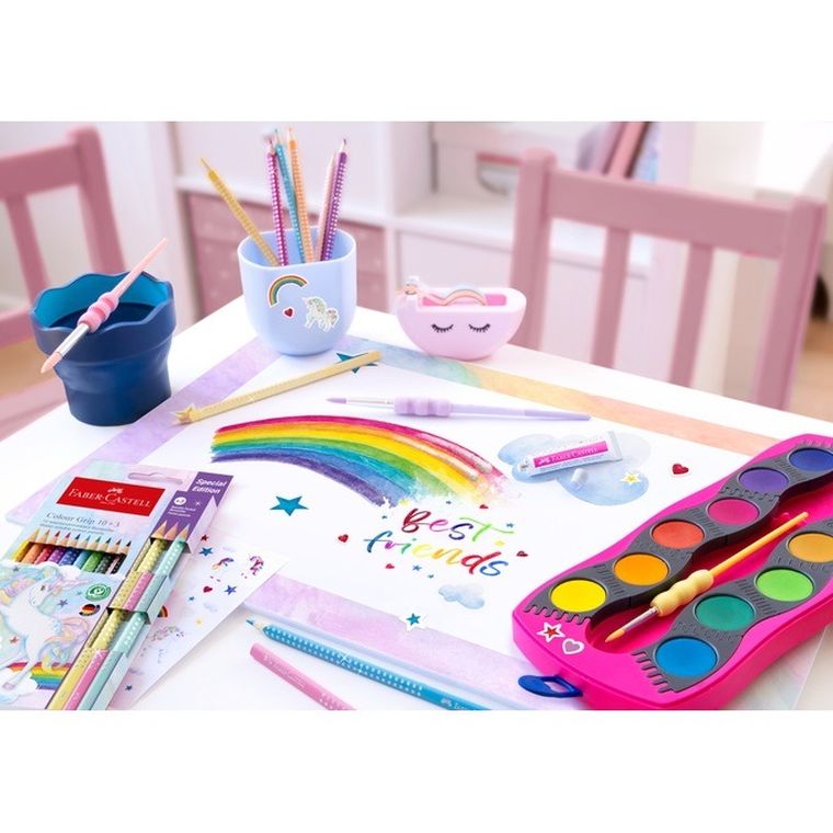 Faber Castell, Connector Unicorn, farby, 12 kolorów