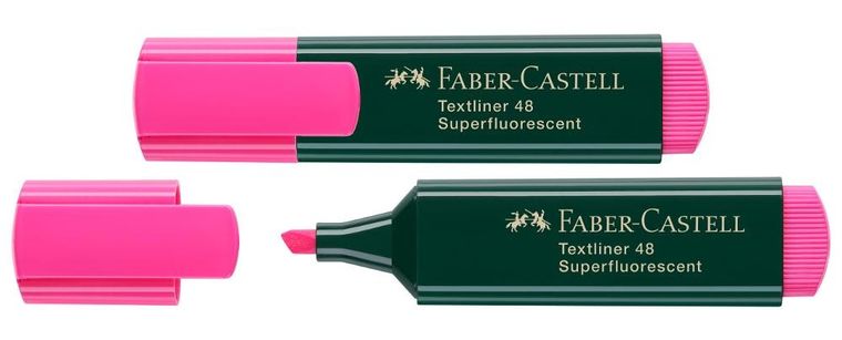 Faber-Castell, zakreślacz, różowy