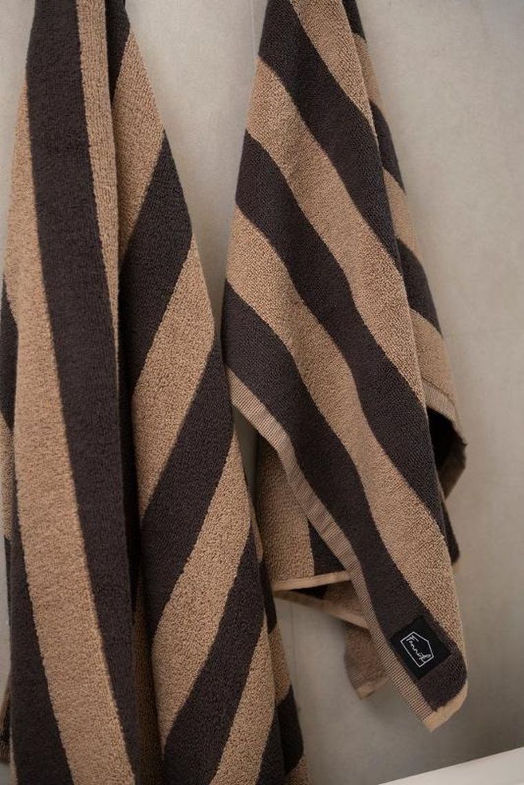 Fanni K, Hanko, ręcznik kąpielowy w paski, 70-140 cm