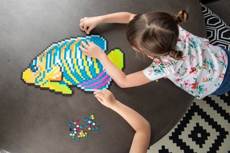 Fat Brain Toy Co, W morzu, puzzelki pixelk jixelz, 1500 elementów