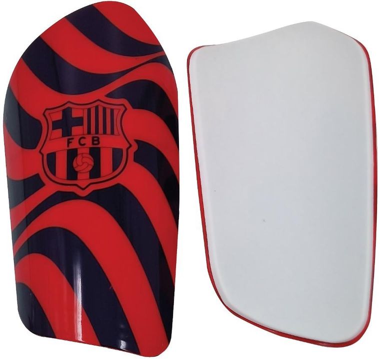 FC Barcelona, RM, ochraniacze piłkarskie na golenie, junior, rozmiar M