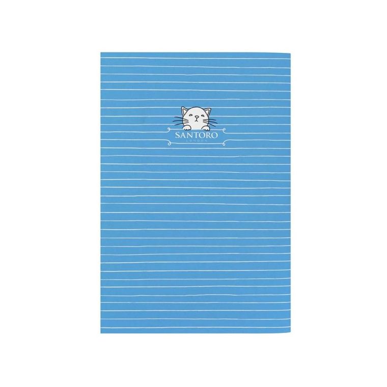 Felines, Koty, mały zeszyt, Purrrfect Place, Bold Blue, 1 szt.