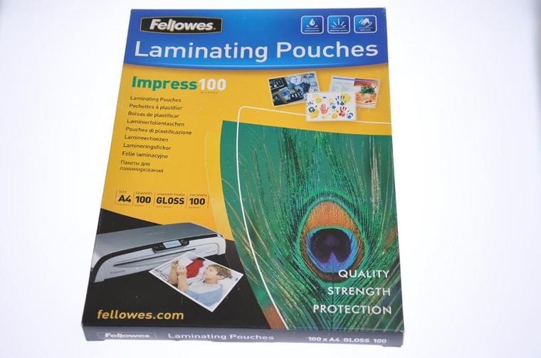 Fellowes, folia laminacyjna, A4, 100 Mic. 100 szt.