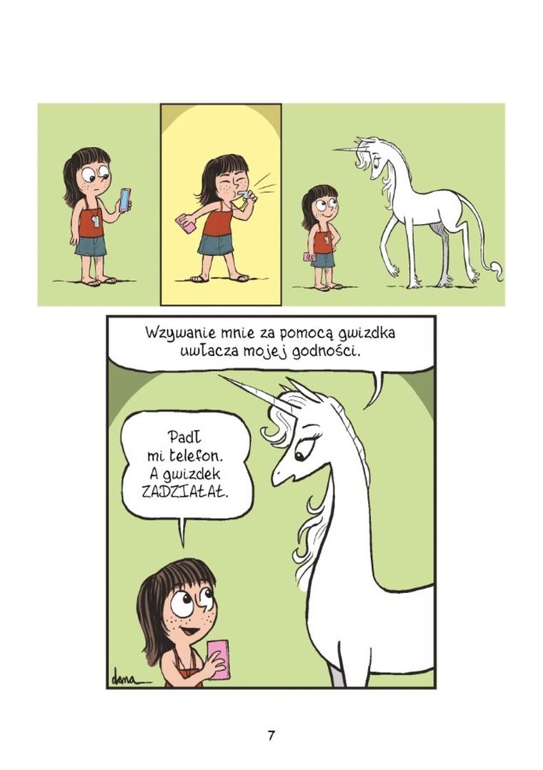 Fibi i jednorożec. Tom 7. Czapki z głów!