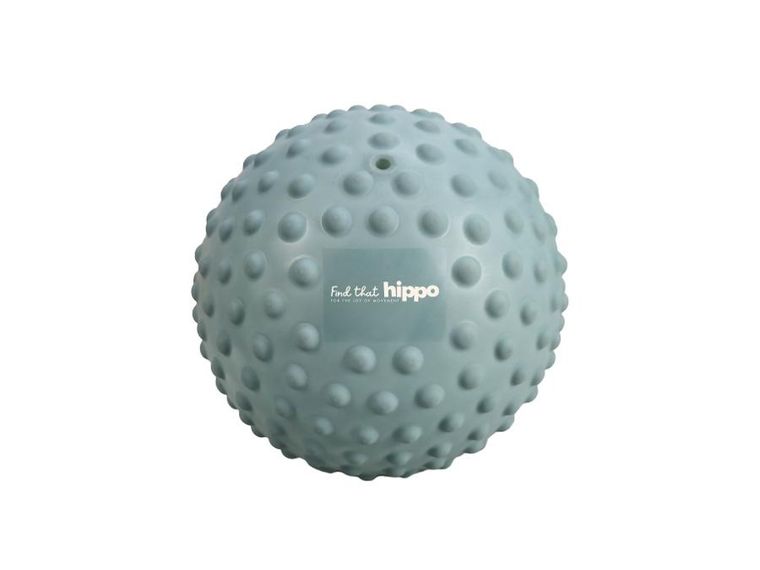 Find that Hippo, piłka sensoryczna, niebieska, 20 cm