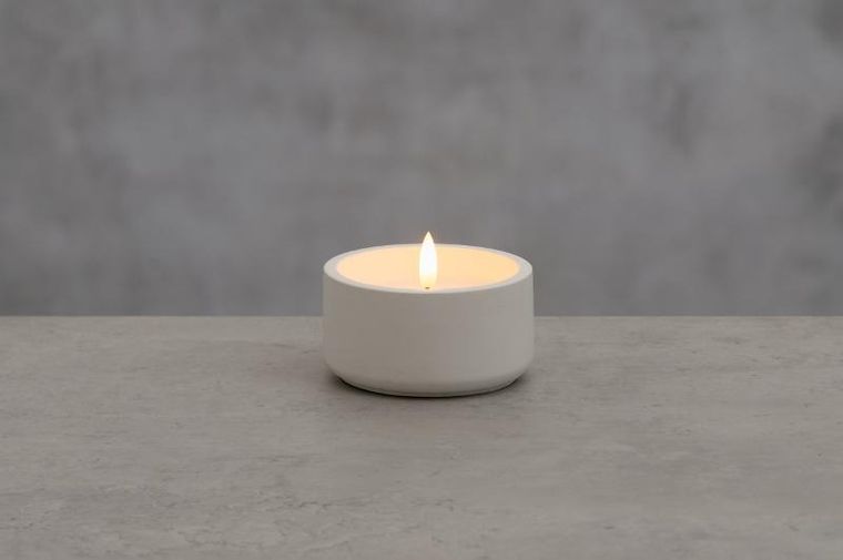 Finnlumor, świeca woskowa LED z płomieniem 3D, 10 cm