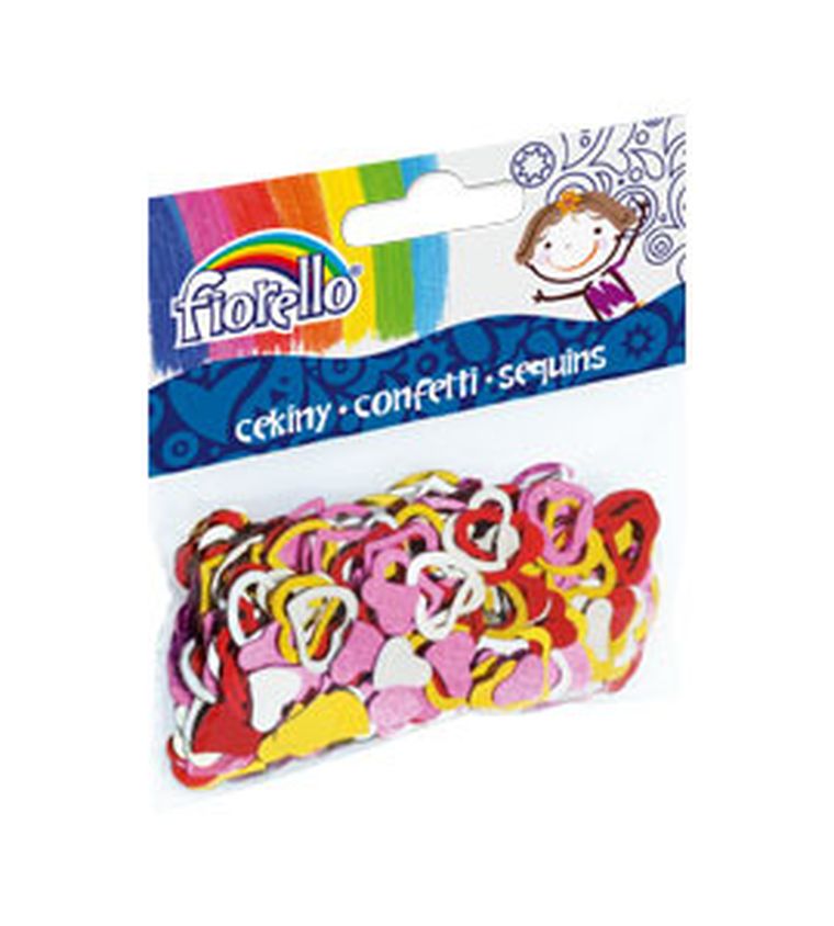 Fiorello, confetti, serduszka