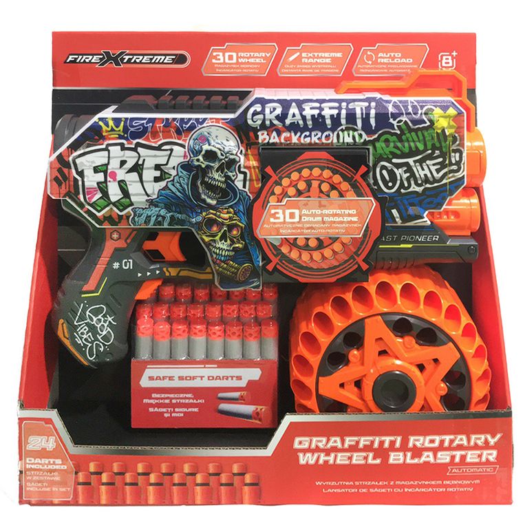 Fire Xtreme, Graffiti Rotary Wheel Blaster, wyrzutnia strzałek