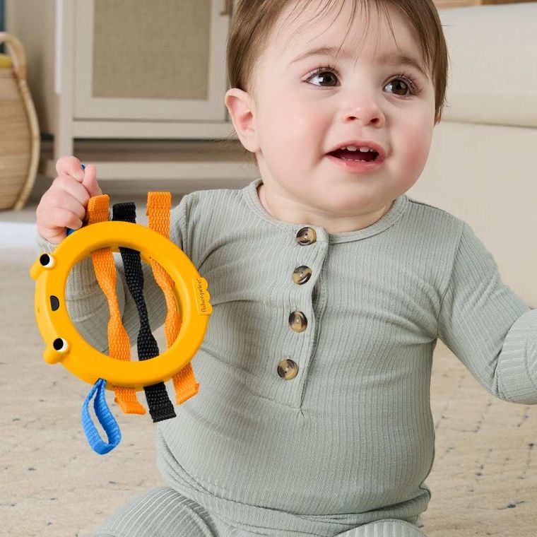 Fisher-Price, Aktywizujące kółeczko sensoryczne, pomarańczowe