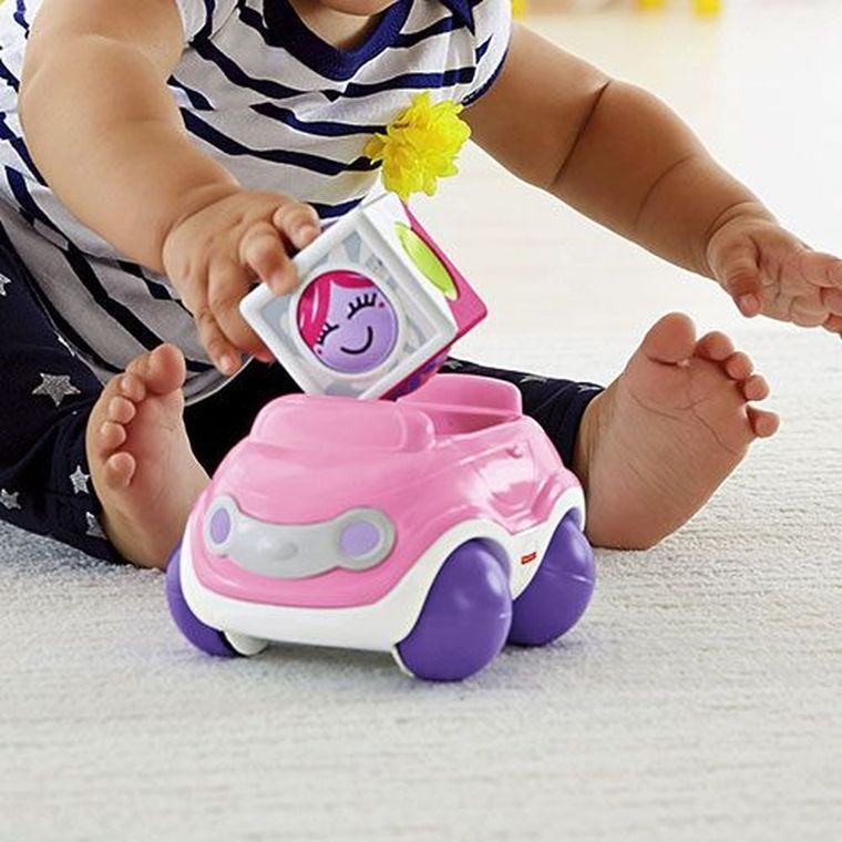 Fisher-Price, Auto, Ruchome klocki, zabawka niemowlęca