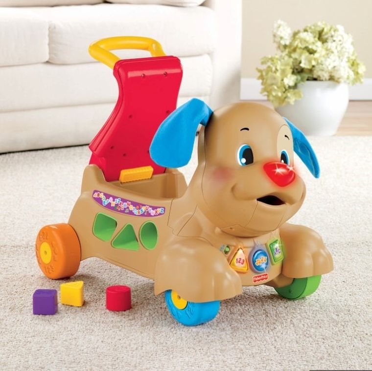 Fisher-Price, chodzik-jeździk Szczeniaczka Uczniaczka, zabawka edukacyjna