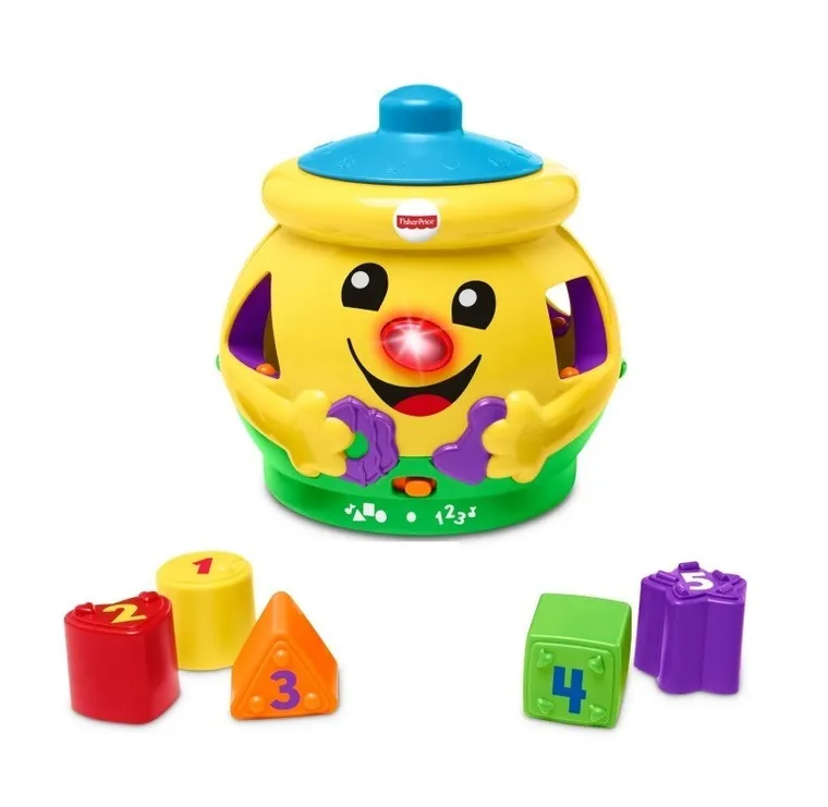 Fisher-Price, Garnuszek na klocuszek, zabawka edukacyjna