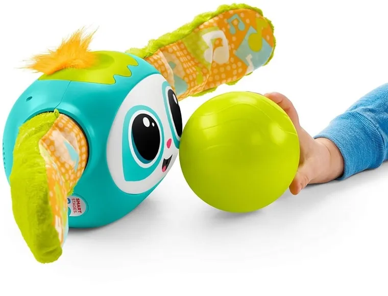 Fisher-Price, Interaktywny turlaczek Rovee, zabawka niemowlęca