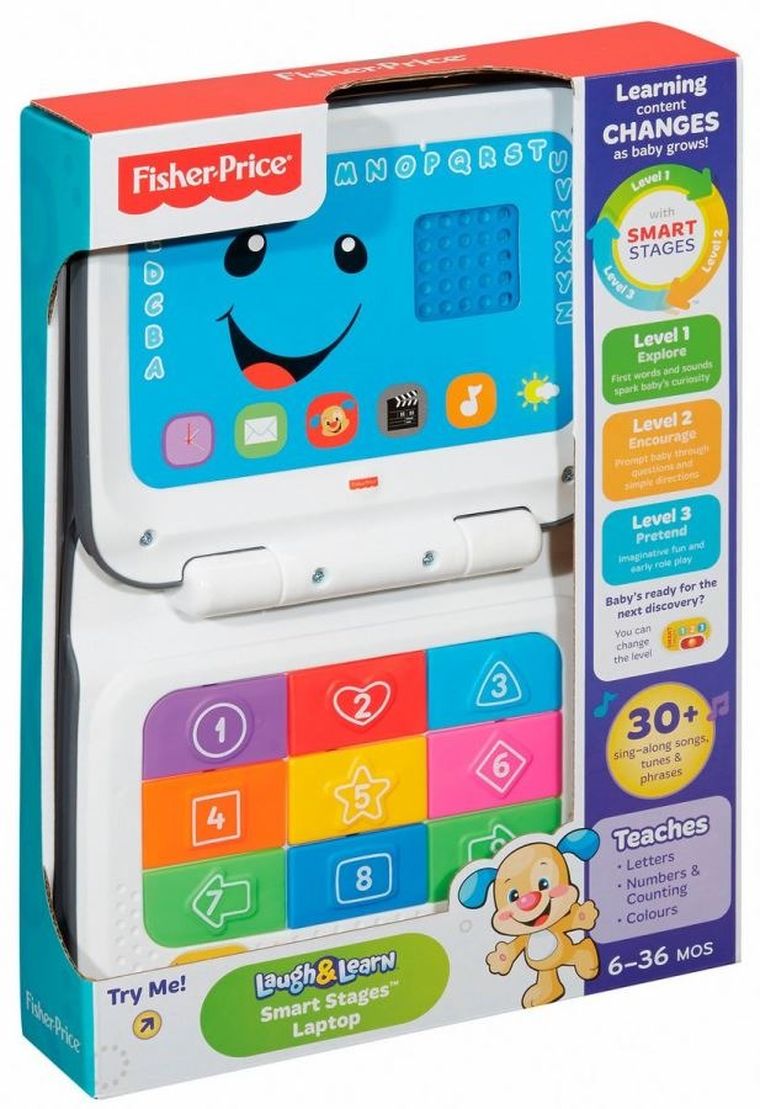 Fisher-Price, Laptop malucha, zabawka interaktywna