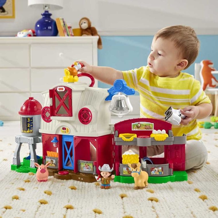 Fisher-Price, Little People, Muzyczna Farma Małego Odkrywcy, zestaw do zabawy