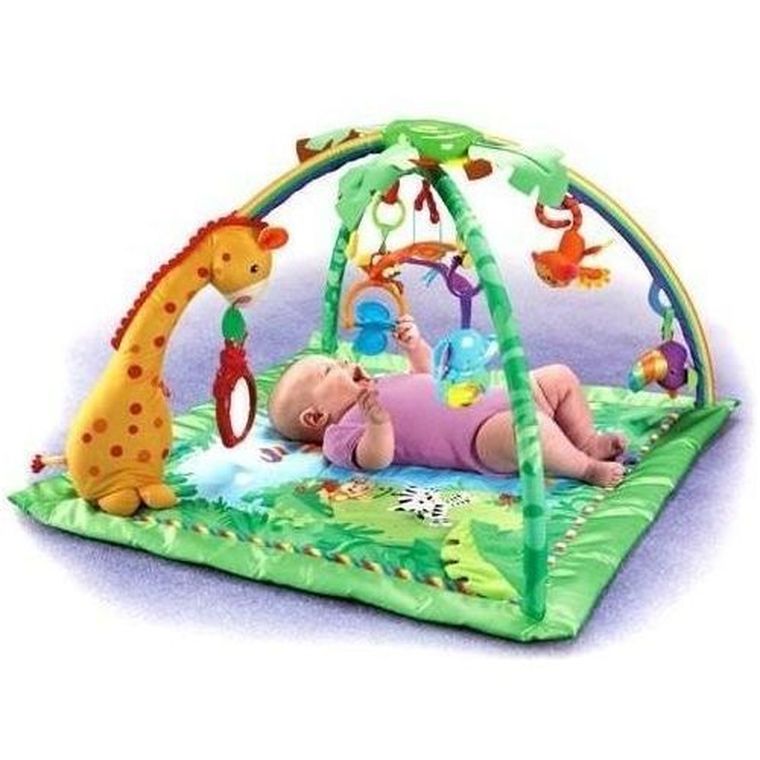 Fisher-Price, mata gimnastyczna, Przyjaciele z lasu tropikalnego