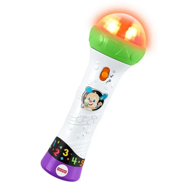 Fisher-Price, Mikrofon Malucha - Śpiewaj i nagrywaj!, zabawka niemowlęca