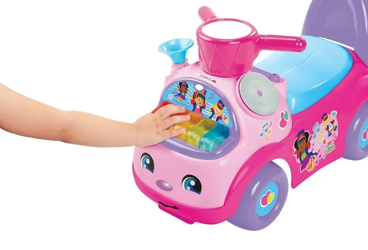Fisher-Price, Muzyczna parada, jeździk, różowy