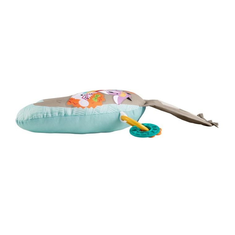 Fisher-Price, Muzyczny Leniwiec, poduszka z wibracjami, interaktywna zabawka niemowlęca