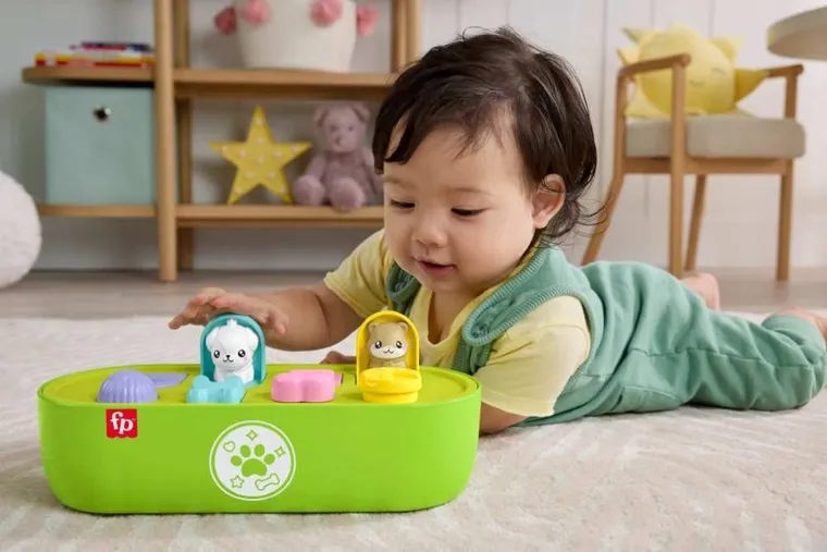 Fisher-Price, Pets, Wyskakujące zwierzątka, zabawka zręcznościowa