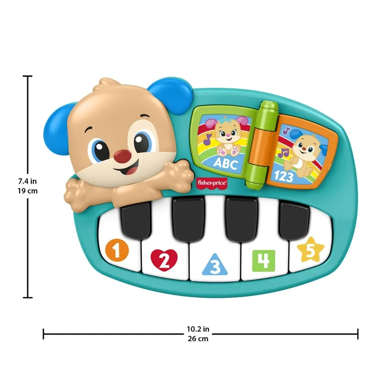 Fisher-Price, Pianinko Szczeniaczka Uczniaczka, zabawka edukacyjna
