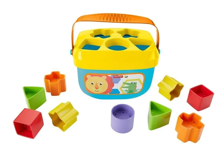 Fisher-Price, Pierwsze klocki malucha, 10 elementów
