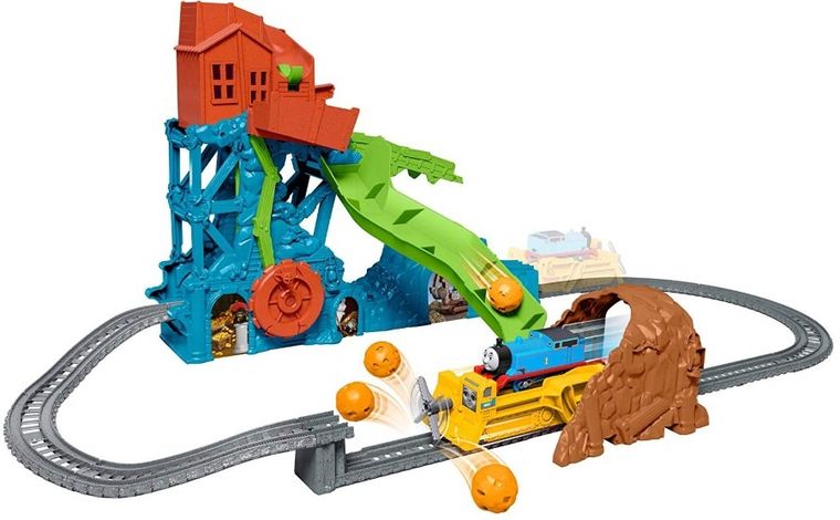 Fisher-Price, Tomek i Przyjaciele, Przygoda w jaskini, zestaw z lokomotywką