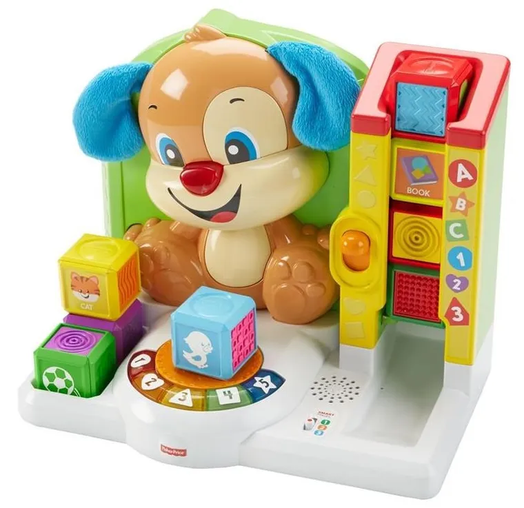 Fisher-Price, Ucz się i śmiej! Edukacyjna stacja Szczeniaczka - pierwsze słówka, zabawka interaktywna