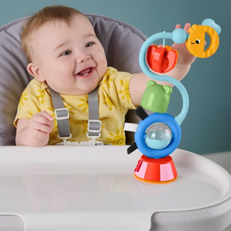 Fisher-Price, Wesołe odgłosy, sensoryczna zabawka z przyssawką