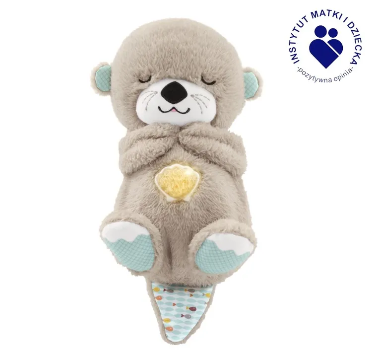 Fisher-Price, Wydra - oddychający uspokajacz, maskotka interaktywna