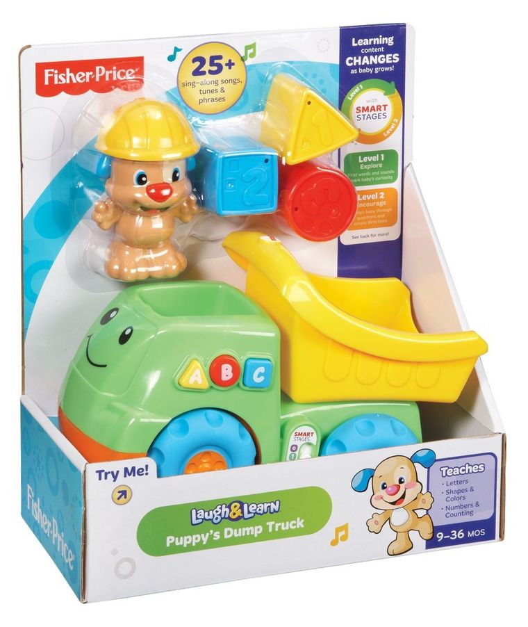 Fisher-Price, Wywrotka Szczeniaczka Uczniaczka, zabawka interaktywna