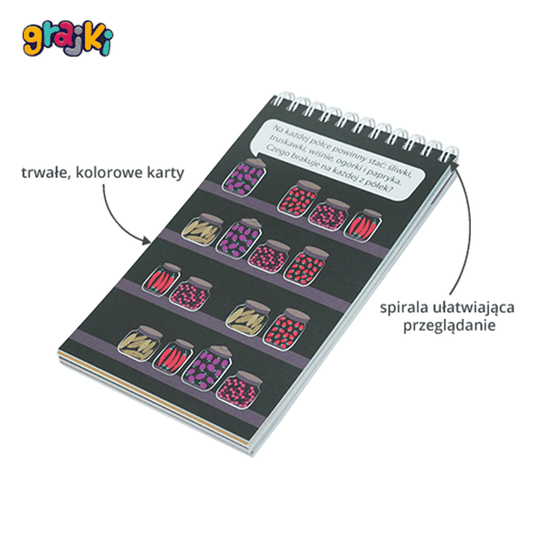 Fiszki. Grajki. Książeczka. 5-6 latki