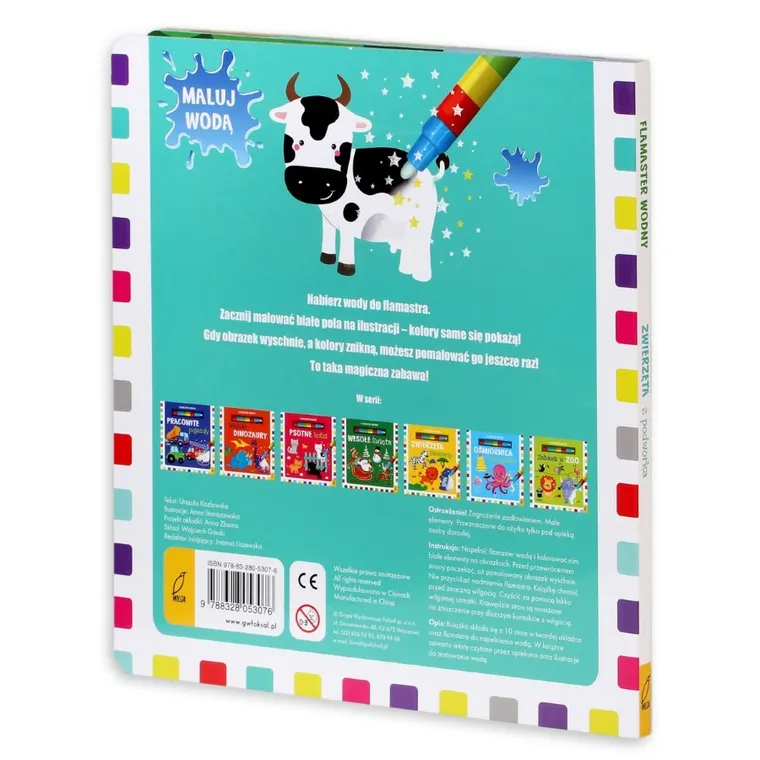 Flamaster wodny. Zwierzęta z podwórka