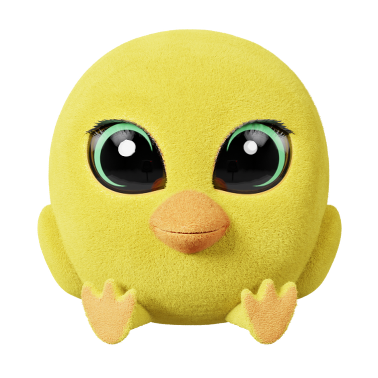 Flockies, kurczak Chad, figurka