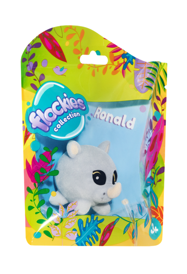 Flockies, nosorożec Ronald, figurka