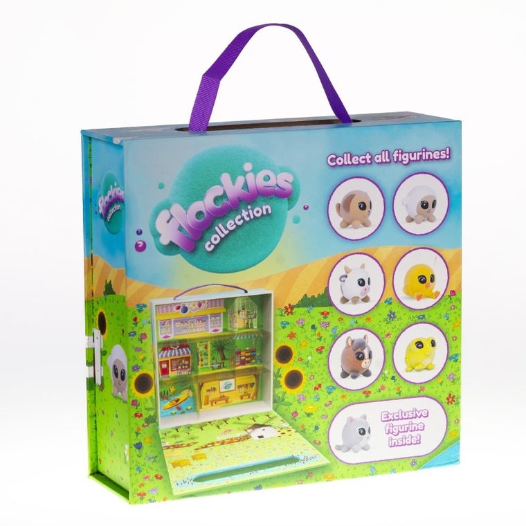 Flockies, walizka z unikatowym kotkiem Caroline