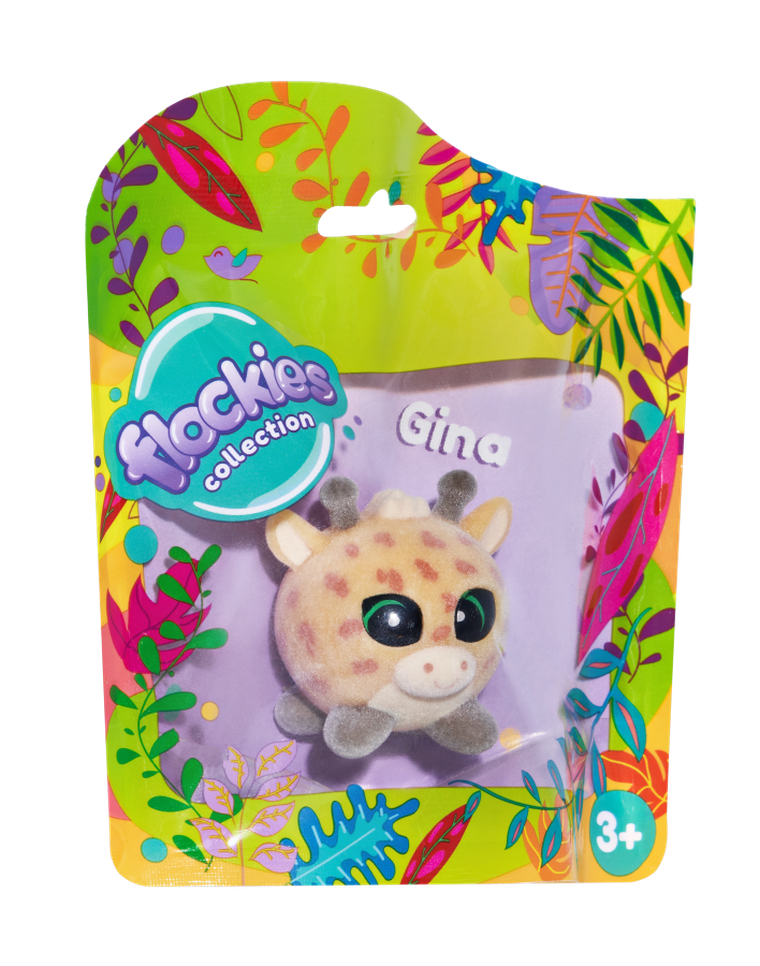 Flockies, żyrafa Gina, figurka