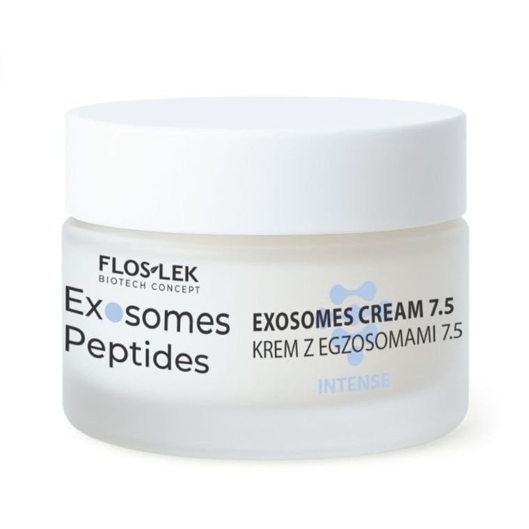 Floslek, Exosomes Peptides, krem z egzosomami do twarzy zwiększający gęstość skóry, 50 ml