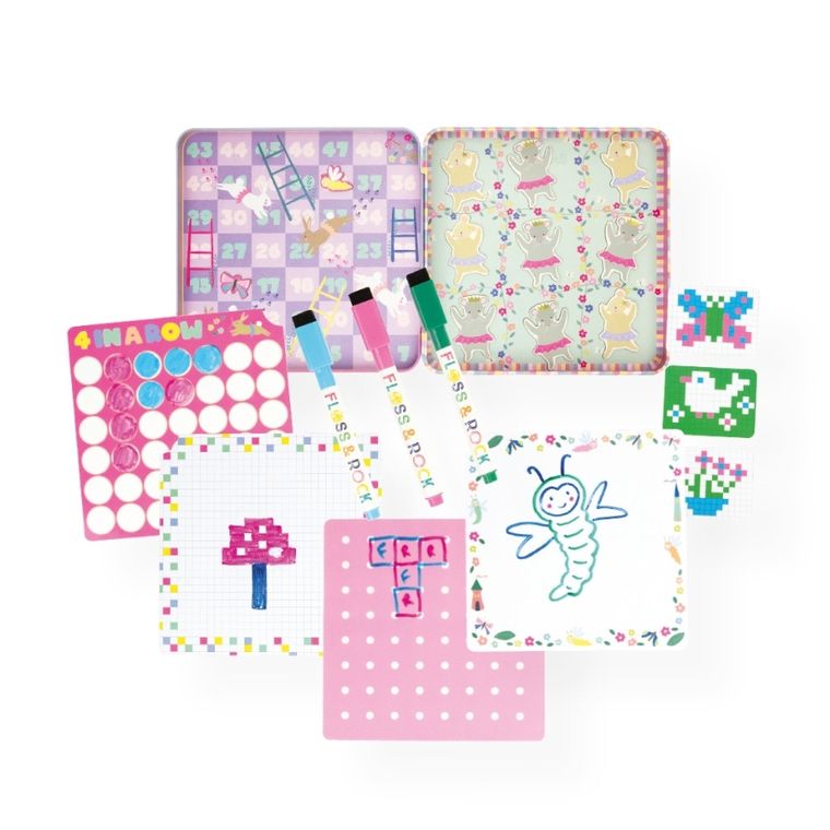 Floss & Rock, Baletnice, gry magnetyczne w puszce 6w1