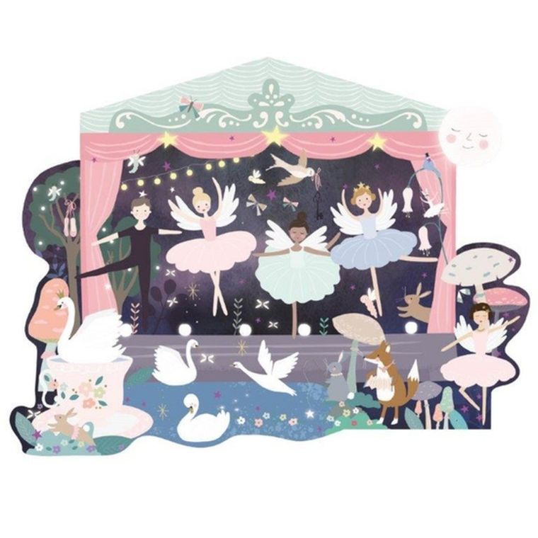 Floss & Rock, Baletnice, puzzle, 80 elementów