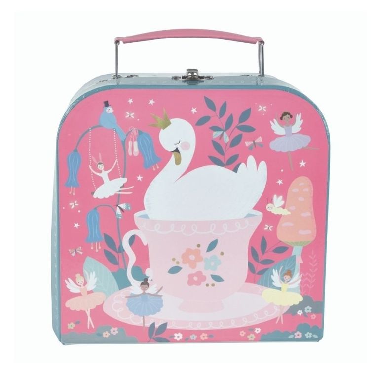 Floss & Rock, Baletnice, zestaw do herbaty w walizeczce, 7 elementów