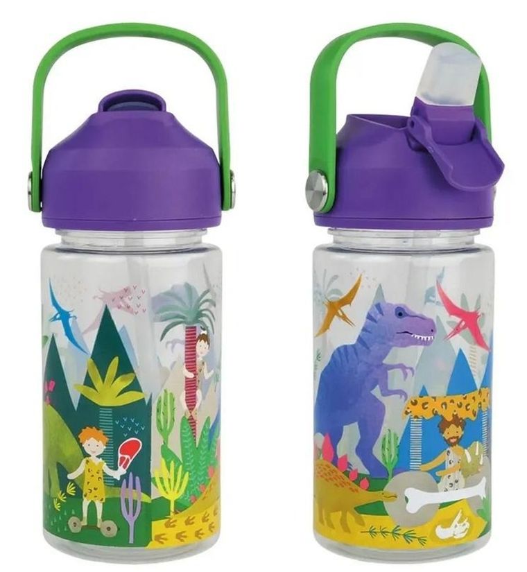 Floss & Rock, butelka tritanowa, Dinozaury, 450 ml