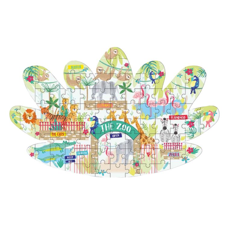 Floss & Rock, Dżungla, puzzle, 80 elementów