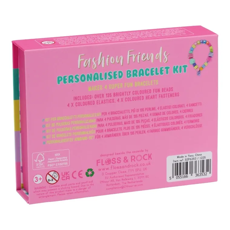 Floss & Rock, Fashion Friends, zestaw do tworzenia bransoletek, zestaw kreatywny